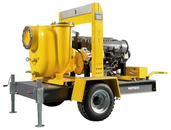 Дизельная мотопомпа Varisco VAR 10-305 FZD52 G10 TRAILER